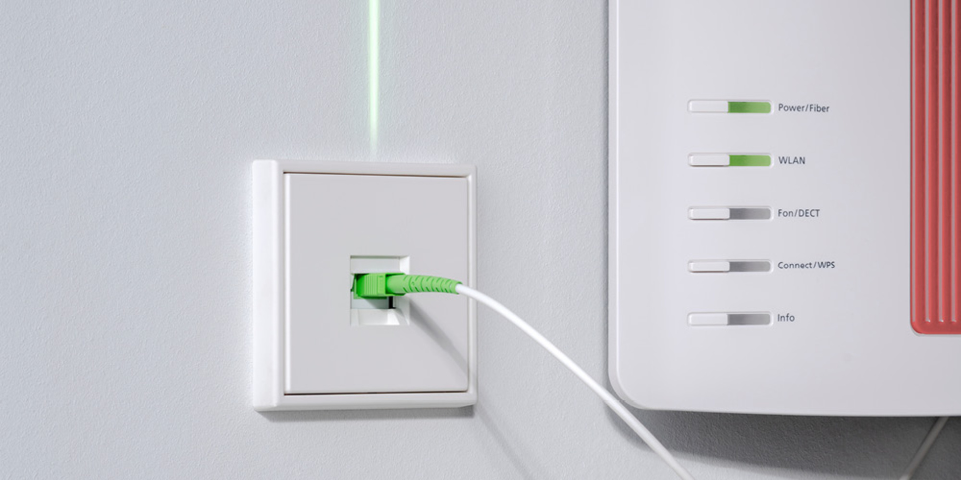 Die neuen Glasfaser-Anschlussdosen bei Elektro Bell in Bad Neuenahr-Ahrweiler